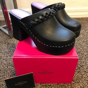 Swedish Hasbeens Laila Clog Size 38